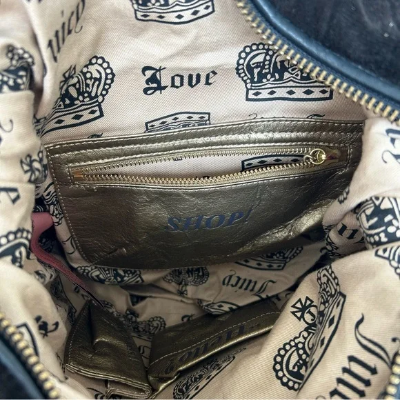 RARE Vintage Juicy Couture Velour Purse - Picture 11 of 16